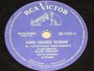 ELVIS PRESLEY 1961 Edition Hard Headed Woman Don´t ask me why RARE78 RPM BRAZIL