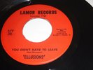 ELLUSIONS YOU DIDN'T HAVE TO LEAVE - YOU WOULDN'T UNDERSTAND LAMON EXCELLENT