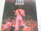 NEIL YOUNG 'LIVE RUST' 1979 STEREO DOUBLE LP VG+/VG+