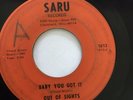 RARE OHIO NORTHERN SOUL 45/ OUT OF SIGHTS 