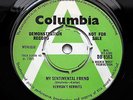 Herman's Hermits - My Sentimental Friend - *MINT* UK 1969 *DEMO* Columbia 45