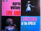 MARVA WHITNEY w/JAMES BROWN LIVE & LOWDOWN AT APOLLO ULTRA-RARE ORIG '69 KING LP