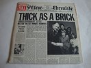 Jethro Tull LP Thick As A Brick (Chrysalis CHR-1003, UK)