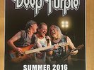 DEEP PURPLE 2016 KREFELD - orig.Concert Poster - Konzert Plakat  NEU