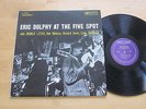Eric Dolphy at the Five Spot LP New Jazz OJC Booker Little Mal Waldron VG++/NM