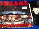 UNSANE TOTAL DESTRUCTION ORIGINAL MATADOR RECORDS LP shrink STICKER