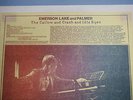 EMERSON LAKE & PALMER  THE CALLOW AND CRASH AND IDLE EYES   TAKRL 911 VINYL LP