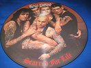 ROSE TATTOO-SCARRED FOR LIFE  PICTURE DISC LP 1982-ac'dc-guns n roses-