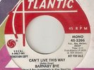 BARNABY BYE Cant Live This Way ATLANTIC PROMO WIGAN CASINO  NORTHERN SOUL 45
