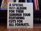 KISS lp A special album for their summer tour featuring cuts for all formats