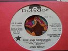 Rural Psych Country Funk Promo 45 Link Wray Fire And Brimstone EX HEAR