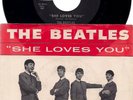 BEATLES She Loves You ORIG 1964 US SWAN 45 & PICTURE SLEEVE - RECORD NM SLV VG+