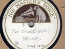 Nellie MELBA -  Pur Dicesti (Lotti)