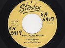 50s STARDAY C&W Rockabilly Gtr Breaks KING STERLING Don't Hang Around M- HEAR