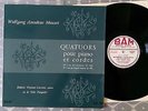 BAM LD 057 MOZART Quartets Piano Strings Pasquier Trio Veyron Lacroix FRENCH NM