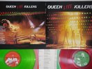 QUEEN LIVE KILLERS EMI P-5567,8E Japanese Pressing CLEAR Vinyl Vinyl 2LP