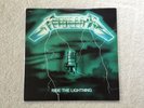 Metallica Ride The Lightning GREEN Cover Red Vinyl Bernett Music For Nations UK
