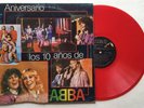 ABBA - Aniversario Los 10 Años De Abba - RARE EL SALVADOR LP RED VINYL  #161