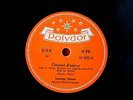 Caterina Valente: Chanson d`mour Oho-aha Schellackplatte 25 cm 78 U/min
