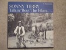 Sonny Terry Talkin' 'Bout the Blues harmonica blues LP on Washington 1960