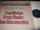 PIERRE FAVRE ENSEMBLE : SINGING DRUMS LP 1984 ECM GERMANY