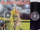 IRON MAIDEN - S/T LP (RARE UK Import on EMI, Debut Album)