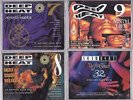 4 DOUBLE 1990S DANCE CASSETTES-DEEP HEAT 7,8, 9 AND SKINBEAT-AS NEW
