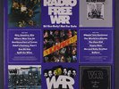 WAR: Radio Free War LP (promo-only sampler, blue vinyl, corner dings, inner sle