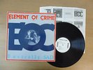 Element Of Crime ?– Basically Sad, Germany, 1986, 1. press, Büro, ois, Vinyl: m-