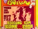Bill Graham Presents @ Filmore Auditorium The Byrds Loading Zone BG82 1967