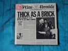 Jethro Tull,Thick As A Brick,First pressing A-4/B-2U  LP  EX+ / EX+