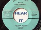 RARE Private Mississippi Bluegrass 45 THE CORLEY BROTHERS Glory Road LEWIS hear