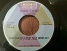RARE Northern Soul Funk 45 record Brenda George What You See Gonna Get VG++