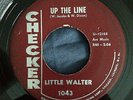 LITTLE WALTER Up The Line CHECKER R&B Mod Rocker LISTEN