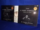 ASD 317-8 *WHITE/GOLD* LISZT: A FAUST SYMPHONY* RPO /BEECHAM* 2 LP* MINT