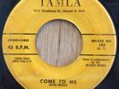 MARV JOHNSON soul doo wop 45 Come To Me / Whisper   Tamla motown 1st