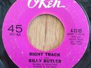 BILLY BUTLER northern soul 45 Right Track / Boston Monkey   OKeh