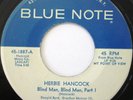 HERBIE HANCOCK Blind Man Blind Man 45 BLUE NOTE HARD BOP HANK MOBLEY NICE