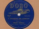 78 rpm Helen Merrill/Earl 