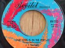 JJ BARNES northern soul 45 Our Love Is In The Pocket / Goodies Are Gone  Revilot