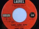 SANDY LYNN Hurry Home / Little Johnny LAUREL Rare Doo Wop Teen 45