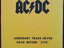 AC/DC - Legendary Traks Never Head Before Live Vol.1 LP