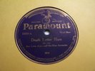 IDA COX-LOVIE AUSTIN-DEATH LETTER BLUES-PARAMOUNT 12220-BLUES 78