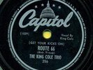 NAT KING COLE Route 66 / Everyone Is Sayin Hello