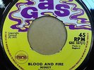 NINEY BLOOD AND FIRE/ ROLAND ALFONSO 33-46 ORIGINAL UK GAS - CLIP