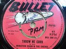 WINSTON SHAN & THE SHEIKS THROW ME CORN/ DARLING REMEMBER ORIG. UK BULLET - CLIP
