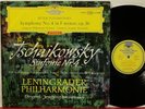 DGG red stereo 138 657 Mravinsky, Tchaikovsky Symphony #4, Leningrad Phil.