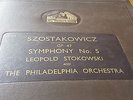 SZOSTAKOWICZ SYMPHONY NO 5 LEOPOLD STOKOWSKI & PHILADELPHIA ORCHESTRA DB8933-98