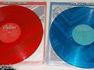 2 1978 Colored Vinyl Double LPs THE BEATLES Red 1962-1966   AND   Blue 1967-1970
