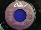 Beatles A HARD DAYS NIGHT 1978 Capitol PURPLE MFD Los Angeles Has TIME on labels